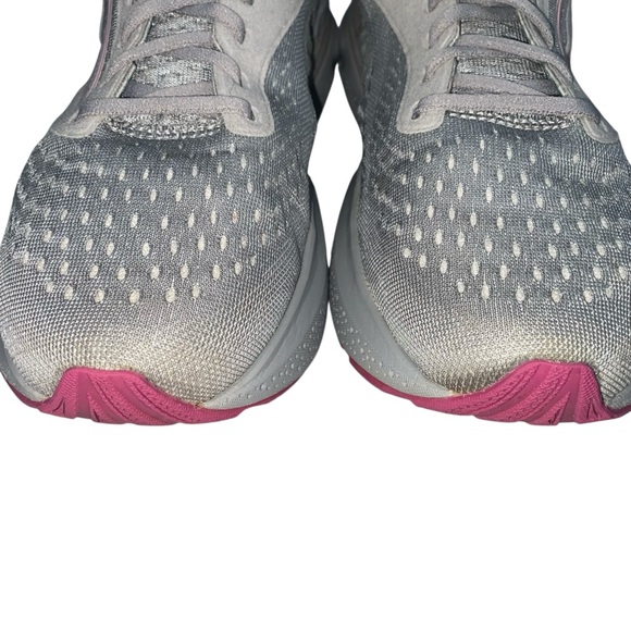 Brooks Adrenaline GTS 24 Women's Gray and Pink Athletic Shoes Size 9.5 Wide - Picture 15 of 16